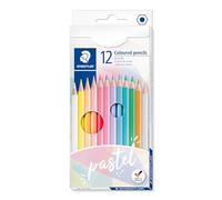 STAEDTLER 146 C12 PAST, Caja con 12 Lápices de Colores Pastel Surtidos