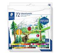 STAEDTLER 146C C72 - DESIGN JOURNEY Lápices de colores con mina blanda, alta pigmentación, forma hexagonal clásica, Estuche de cartón con 72 lápices en colores intensos, multicolor