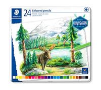 STAEDTLER 146C M24 Design Journey. Caja metálica con 24 lápices de colores surtidos