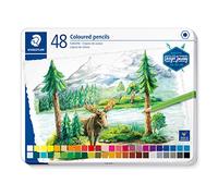 Staedtler Lápices de colores 146C M48 DESIGN JOURNEY – mina blanda, alta pigmentación, 48 lápices