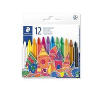 STAEDTLER 220 08 C12 - Ceras Noris ∅ 8 mm. Estuche 12 ceras colores surtidos