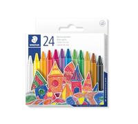 STAEDTLER 220 08 C24 - Ceras Noris ∅ 8 mm. Estuche 24 ceras colores surtidos