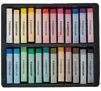 Staedtler 2430 C24 - Pasteles, caja de cartón de 24 ceras