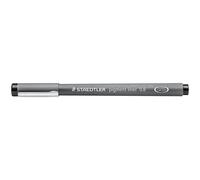 Staedtler 308 08-9 Pigment Liner Rotulador, 0.8mm, Paquete de 10