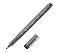Staedtler 308 C2 - 9 Pigment Liner, Negro, Punta Biselada, 0,3 - 2,00 mm