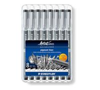 Staedtler 308 SB8 ST - Pluma Estiligráfica, Paquete de 8 piezas