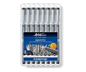 Staedtler 308 SB8 ST - Pluma Estiligráfica, Paquete de 8 piezas