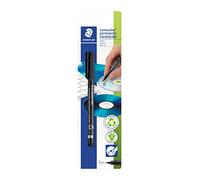 Staedtler 310-9C DBKD Lumocolor Marcador de CD / DVD, tarjeta blíster con 1 pieza, negro