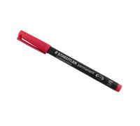 Staedtler 313-2 - Rotulador Permanente Lumocolor - Rojo