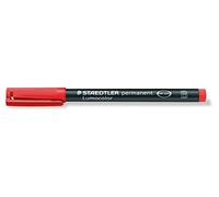Staedtler 314-2 Rojo 1pieza(s) - Marcador permanente (Rojo, Negro, Rojo, Polipropileno, 2,5 mm, 1 pieza(s))