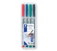 STAEDTLER-315 ST Rotulador universal no permanente M, Multicolor, 4 Colores, (31