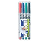 STAEDTLER-315 ST Rotulador universal no permanente M, Multicolor, 4 Colores, (315 WP4)