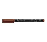 STAEDTLER 317-7 VE Rotulador universal permanente M, Color Marrón, 10 Unidades