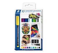 STAEDTLER 317C10 - Pluma universal permanente M, set, 10 colores