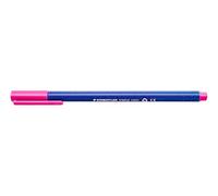 Staedtler 323-20 - Rotulador, color magenta | Rotulador triangular con punta de fieltro, seguro en seco, mango ergonómico, para niños, número de artículo 323-20