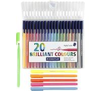 STAEDTLER 323SSB20P1 - Pack de 20 rotuladores de punta fina, colores surtidos