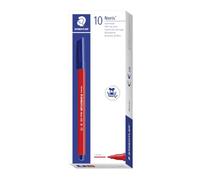 Staedtler 326-2 - Rotulador con punta de fibra para escribir y dibujar | Tecnología DRY SAFE, lavables, cuerpo reciclado - para niños - N.º de art. 326-2