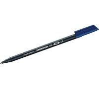 Staedtler 326-9 - Rotulador con punta de fibra para escribir y dibujar, Negro, Pack de 10