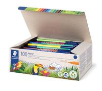 STAEDTLER 326 C100 - Rotulador con punta de fibra para escribir y dibujar