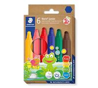 STAEDTLER 329 C6 ST Noris Junior - Bolígrafos de punta de fibra, varios colores