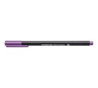 Staedtler 334 68. Rotuladores Triplus Fineliner. Caja con 10 marcadores de color lila.