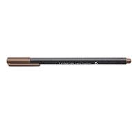 Staedtler 334-77 - Rotulador, color sepia cálido | Vástago triangular, tecnología Dry Safe, ergonómica, número de referencia 334-77