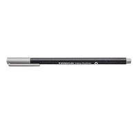 STAEDTLER 334 82. Rotuladores Triplus Fineliner. Caja con 10 marcadores de color gris plateado.