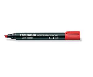 Staedtler 350-2 - Marcador permanente (Rojo, Polipropileno, 2 mm, 5 mm, 1 pieza(s))