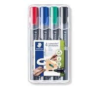 STAEDTLER 352C4 - Marcador permanente, 2 mm, set, 4 colores