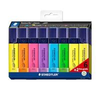 STAEDTLER 364 A C8 Textsurfer Classic - Subrayador de colores surtidos (paquete de tarjetas de 6 + 2 gratis)
