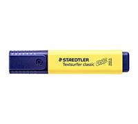 STAEDTLER 364 C100 VE Rotulador Fluorescente Textsurfer Classic, 10 Marcadores de Color Amarillo Girasol