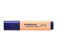 Staedtler 364 C405 Textsurfer Classic - Pack de 10 Rotuladores fluorescente, Naranja Melocotón