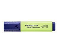 Staedtler 364 C530. Rotulador fluorescente Textsurfer Classic Pastel y Vintage. Caja con 10 Marcadores de color verde lima