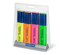 Staedtler 364-SC4. Rotuladores fluorescentes Textsurfer. 4 marcadores fluorescen