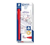 STAEDTLER 432 M-2 - Bolígrafo, color rojo
