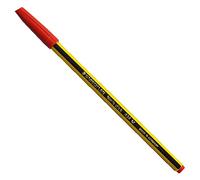 STAEDTLER 434M - Bolígrafo con punta resistente - Color rojo
