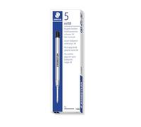 STAEDTLER 458 M-9 - Juego de 5 - Recambio para bolígrafos con tinta de color negro