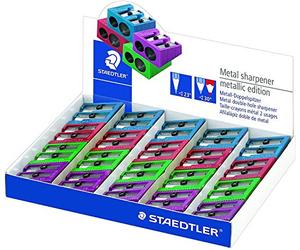 Staedtler 510 20 PR2 - Sacapuntas dobles, 1 unidad [colores surtidos]