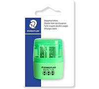 Staedtler 51260 F50bk doble de sacapuntas, Neon Verde (Paquete de 6)