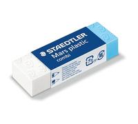 Staedtler 526 508 goma de borrar Mars Plastic Combi de ftalatos) y libre de látex, color blanco