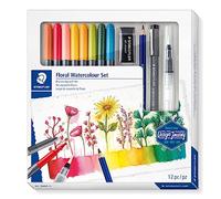 STAEDTLER 61 3001-1 Design Journey - Juego de Acuarela de Flores