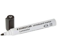 STAEDTLER Lumocolor 351 - Rotulador para pizarra blanca (3 unidades), color negro