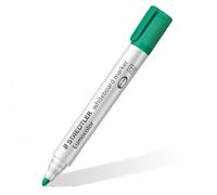 Staedtler 720950 - Marcador para pizarra, punta redonda, color verde