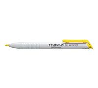 STAEDTLER 768N - Lumocolor Omnichrom - Rotulador (seco, no permanente, soluble, 3,0 mm), color amarillo