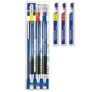 Staedtler Marsmicro 775SCWP3 0,3-0,7 Juego de 3 colores (1, incluye minas 03 HB?05 HB?07HB)