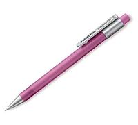 STAEDTLER 777 05-61 VE grafito lápiz mecánico lleno de B-minas, plomo diámetro 0,5 mm, tallo de color: magenta, 10 piezas en una caja de cartón