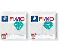 STAEDTLER 8010-070 FIMO Effect - Arcilla de modelado polimérica endurecedora al horno, algas marinas botánicas (1 bloque de 57 g) (Paquete de 2)