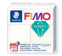 STAEDTLER 8010-08 FIMO Effect - Arcilla polimérica para modelar de secado al horno, color perla metálico (pastilla 57 g.)