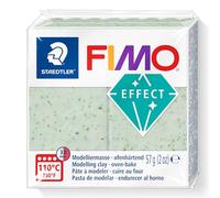 STAEDTLER 8010-570 FIMO Effect - Arcilla de modelado polimérica endurecedora al horno, espinacas botánicas (1 bloque de 57 g)