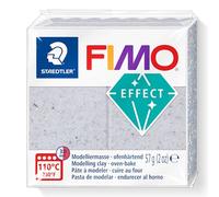 STAEDTLER 8010-670 FIMO Effect - Arcilla de modelado polimérica endurecedora al horno, malva botánica (1 bloque de 57 g)